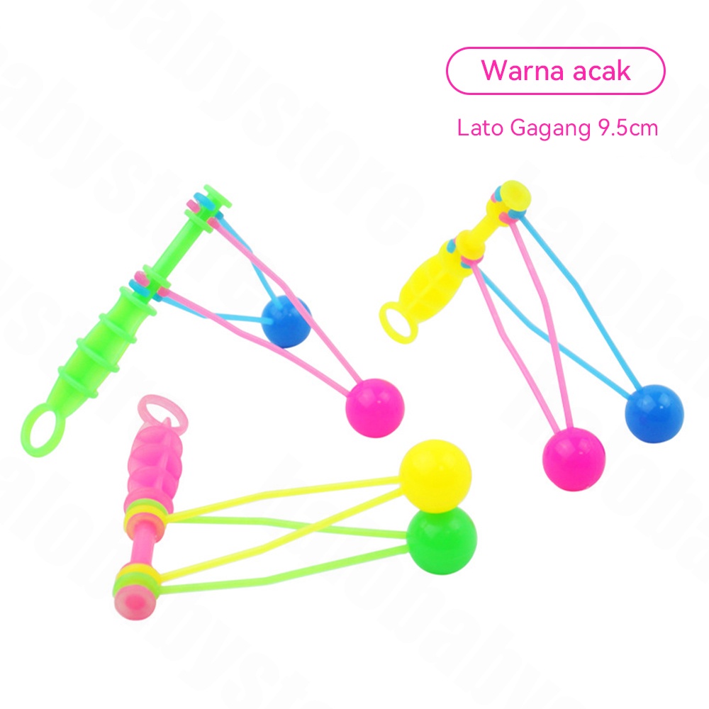 Halo Baby Mainan lato lato gagang besar/lato lato matic mini