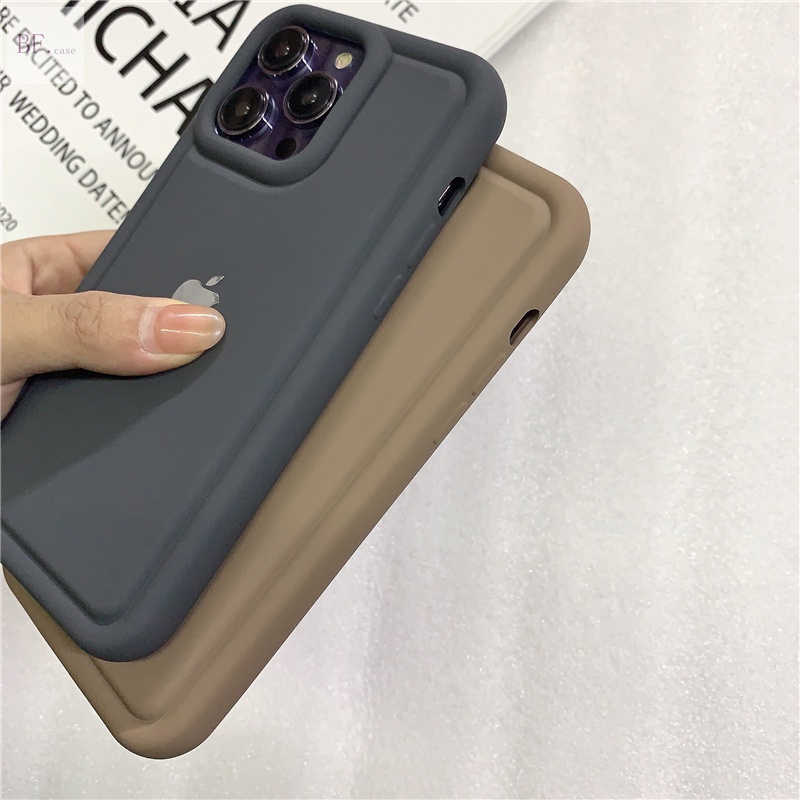 IPHONE Bantal Angin Bahan Silikon Lembut Case Untuk Iphone14 13 12 11 Pro Max X XR Xsmax7 8 Plus