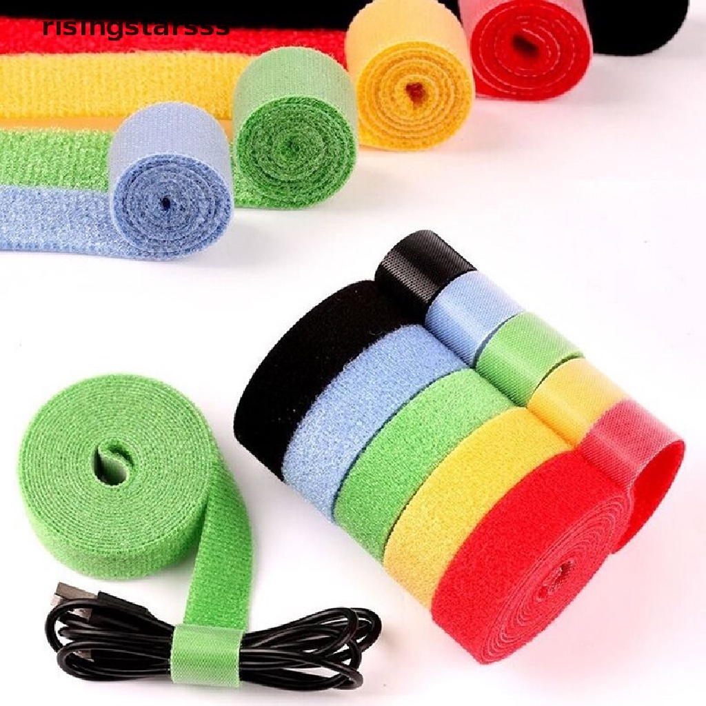 Rsid Span-new 1m 5m Pancing Tie Holder Tali Ikat Pinggang Suspender Pengikat Pengait Loop Kabel C Jelly