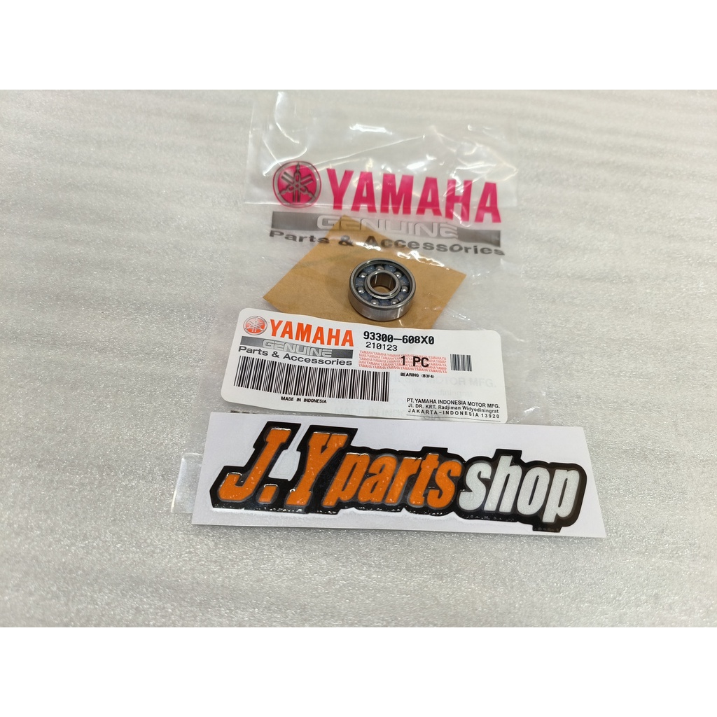 BEARING WATERPUMP WATER PUMP NMAX N MAX AEROX 155 NEW CONNECTED LEXI ORIGINAL YGP 93300-608X0