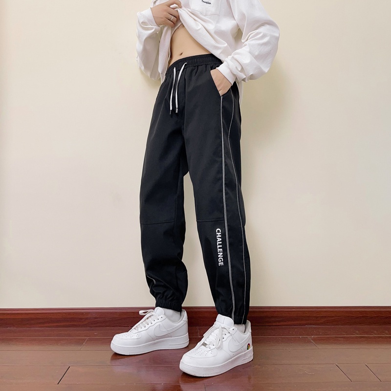 Celana Pria Celana Panjang Olahraga Casual Santai Sporty Saku Ritsleting Fashion Pants