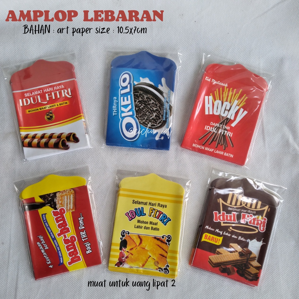 

AMPLOP LEBARAN/AMPLOP UANG/AMPLOPMOTIFSNACK
