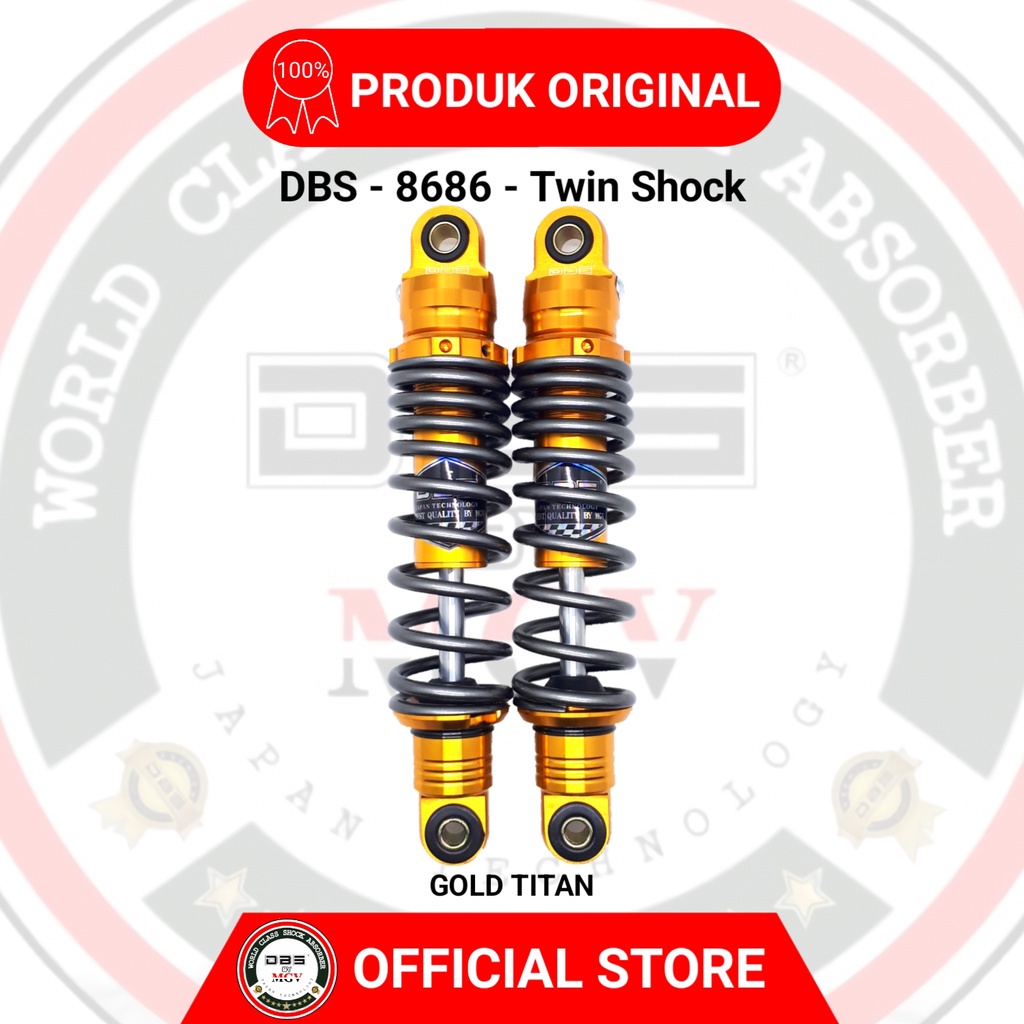 [ BISA COD ] Shock Non Tabung DBS 8686 Z SERIES JUPITER Z Z1 VEGA R ZR LEXAM FORCE F1ZR CRYPTON