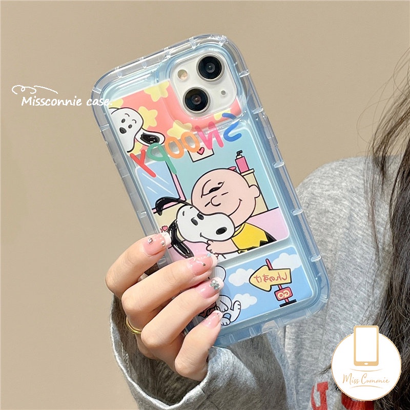 Casing Tpu Lembut Snoopy Kartun Untuk Redmi 10 12C 10C 9 9A 10A 9C NFC 9T A1 Redmi Note8 9 10s 10 11 11s Note10s Note10 POCO F4 Kartun Charlie Brown Airbag Shockproof Back Cover