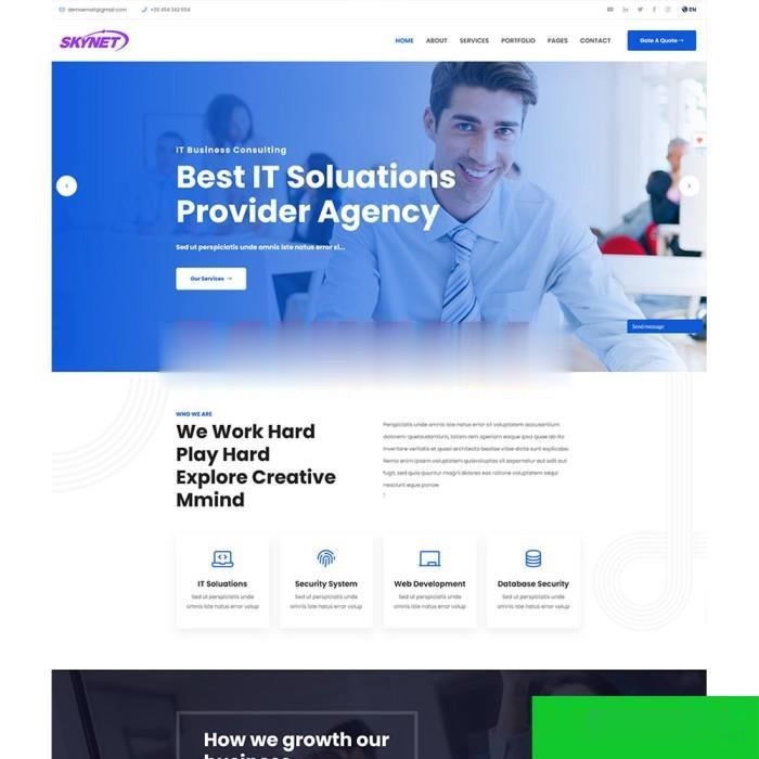Source Code Web Bisnis Company Profile Dengan CMS Full Laravel - Invoice