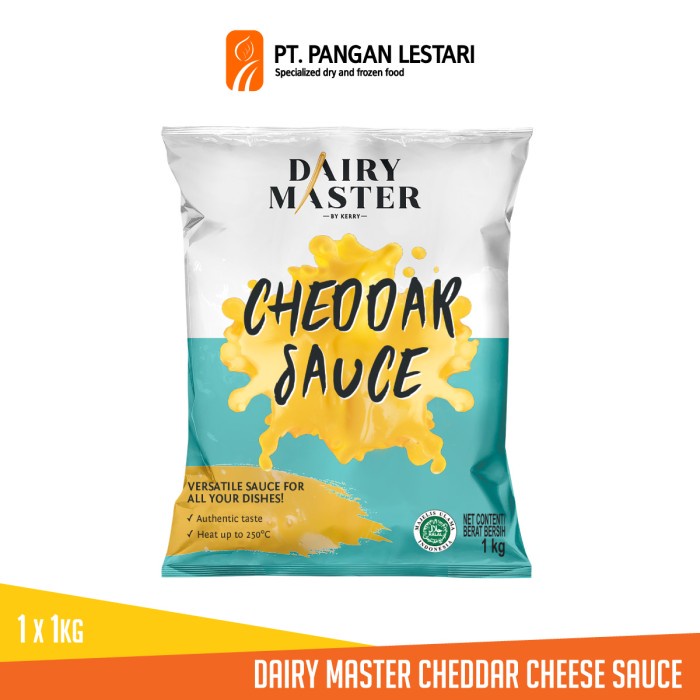 

Saos&Dressing] DAIRY MASTER CHEDDAR CHEESE SAUCE 1KG