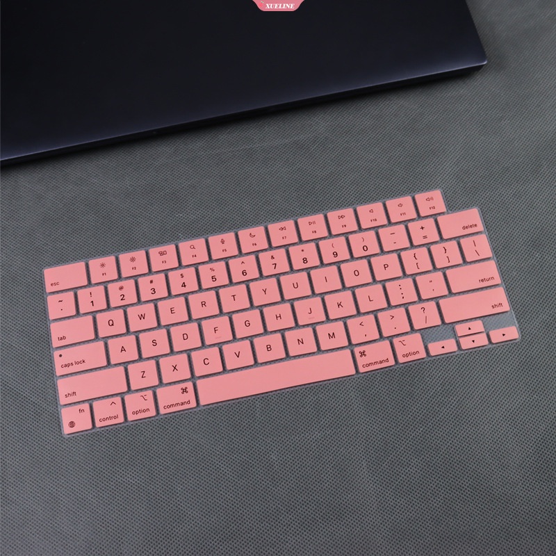 Untuk Macbook Pro 14.2 &quot;2021 A2442 Keyboard Film Tahan Debu Tahan Air Silikon Dicat Pelindung Cakupan Penuh Penutup Keyboard [ZXL]