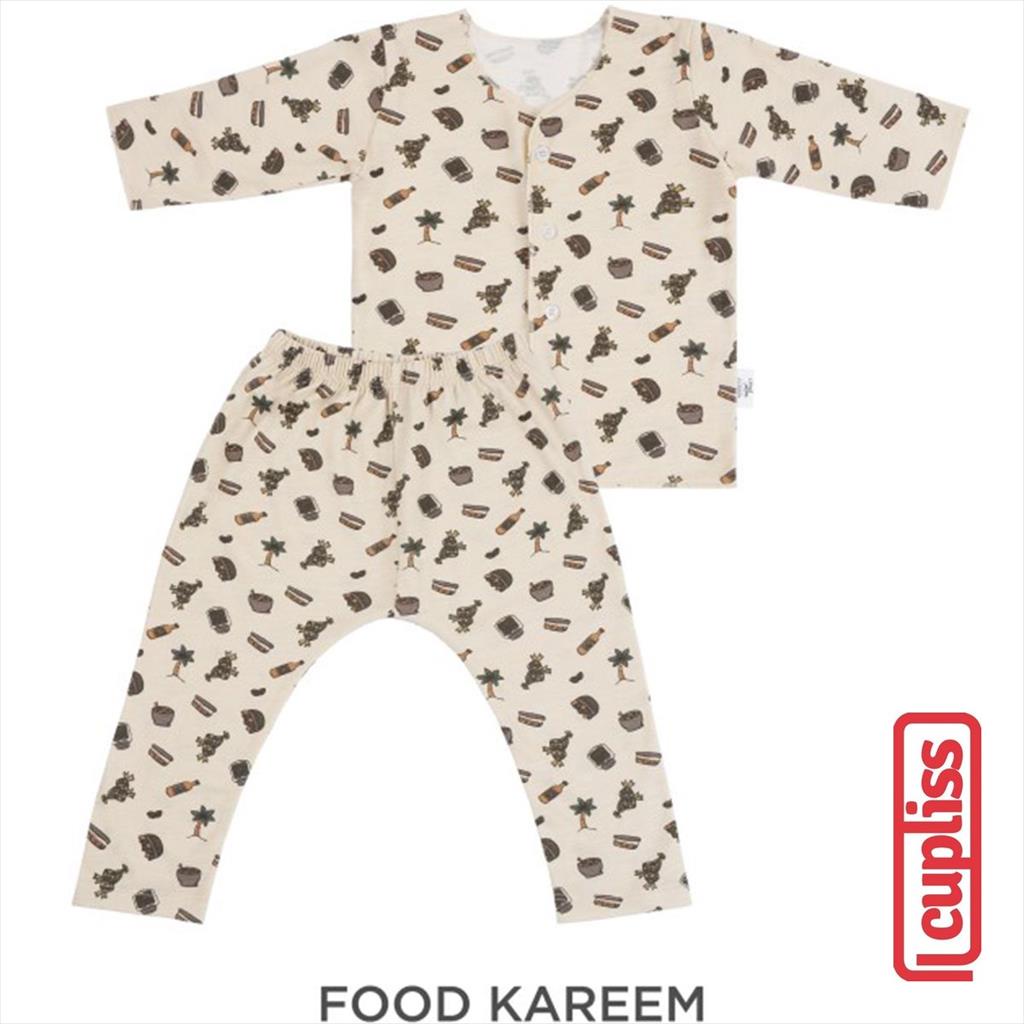 Food Kareem Little Palmerhaus Little Wear Long Sleeve Piyama Bayi