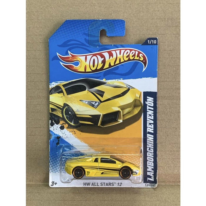 Hotwheels Lamborghini Reventon Kuning 2011