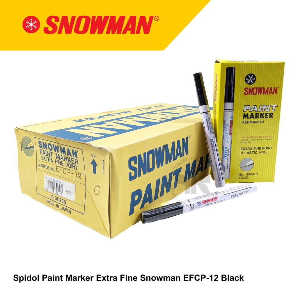 

Snowman Paint Marker Spidol Extra Fine