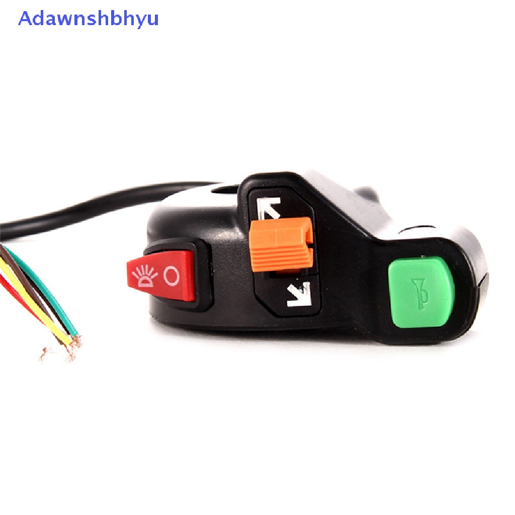 Adhyu Universal 7per8 ''Motor ATV Klakson Sepeda Tombol Start On Off Kill Switch ID