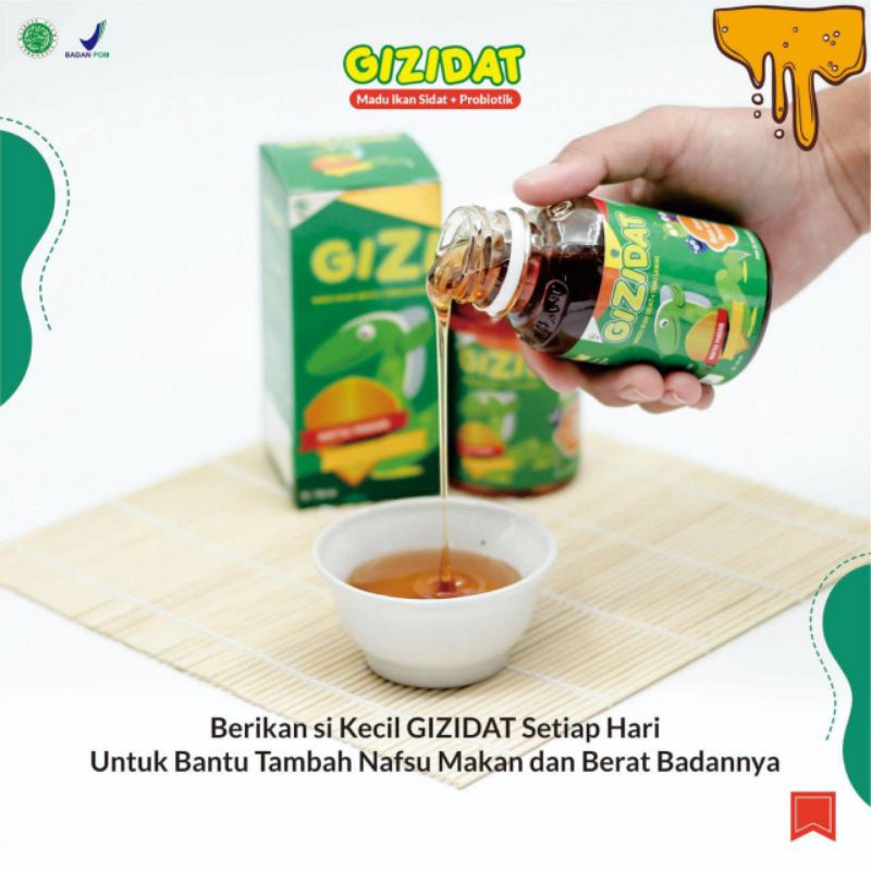 

Madu Gizidat Penambah Berat Badan Nafsu Makan Anak Dan Imunitas Tubuh GIZIDAT