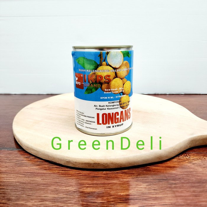 

[Per Pcs] Longans In Syrup / Longan Kaleng IKPS Brand 567GRAM