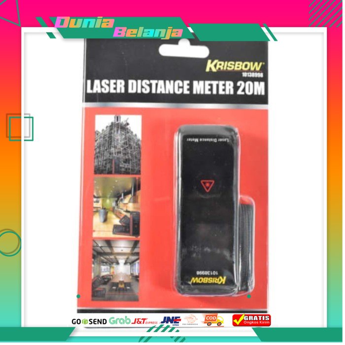 Krisbow Meteran Laser Digital 20 Mtr