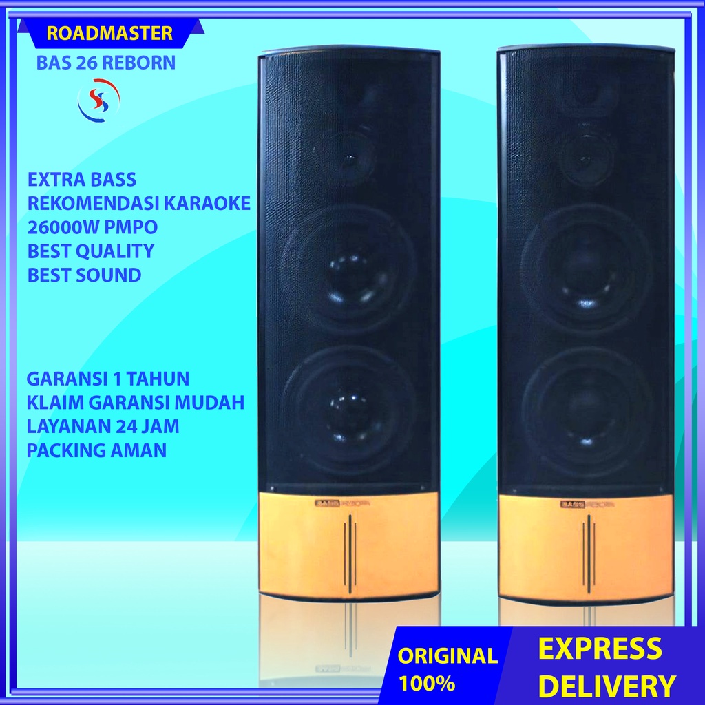 SPEAKER BLUETOOTH AKTIF ROADMASTER BLUETOOTH BASS 26 REBORN KARAOKE