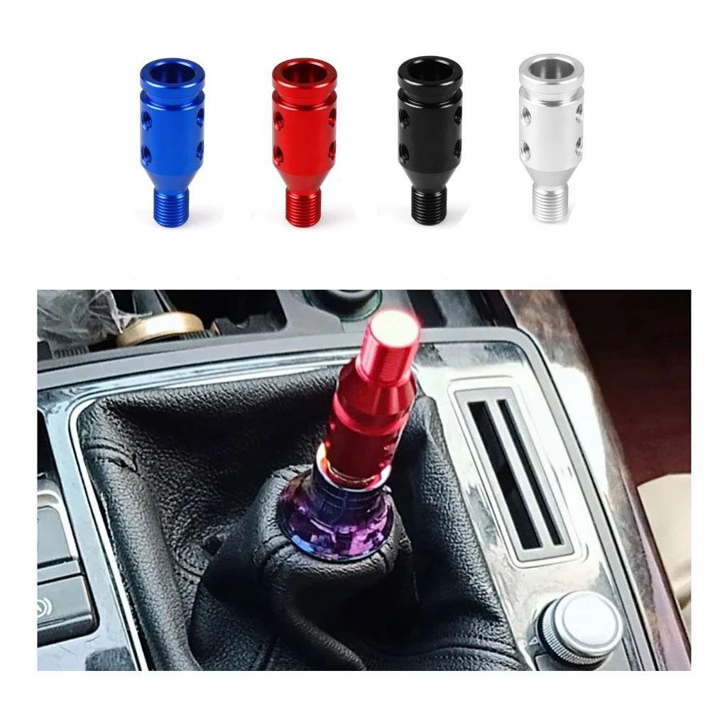 Adaptor Knob Pemindah Nanas Aksesoris Mobil Untuk Konverter Tuas Gigi M10x1.5/M12x1.25 Aluminium Alloy