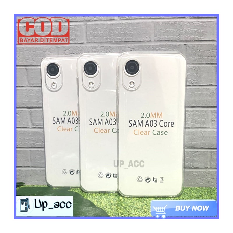 CASING SAMSUNG A03 CORE / A22 4G / A22 5G Clear Case Bening Tebal Case Crystal Silikon Soft Case Pro