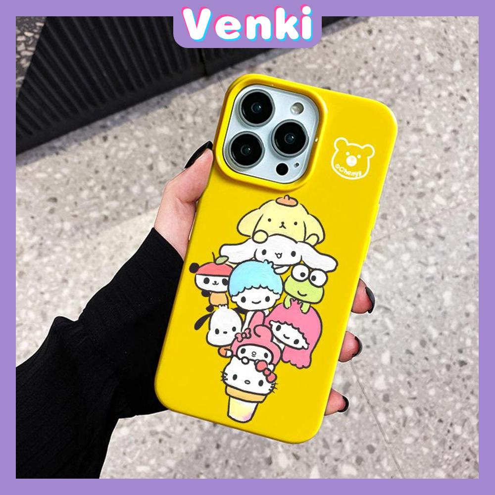 iPhone Case Soft TPU Glossy Yellow Candy Case Cute Cartoon Protection Shockproof For iPhone 14 13 12 11 Pro Max 7 8 Plus X XR