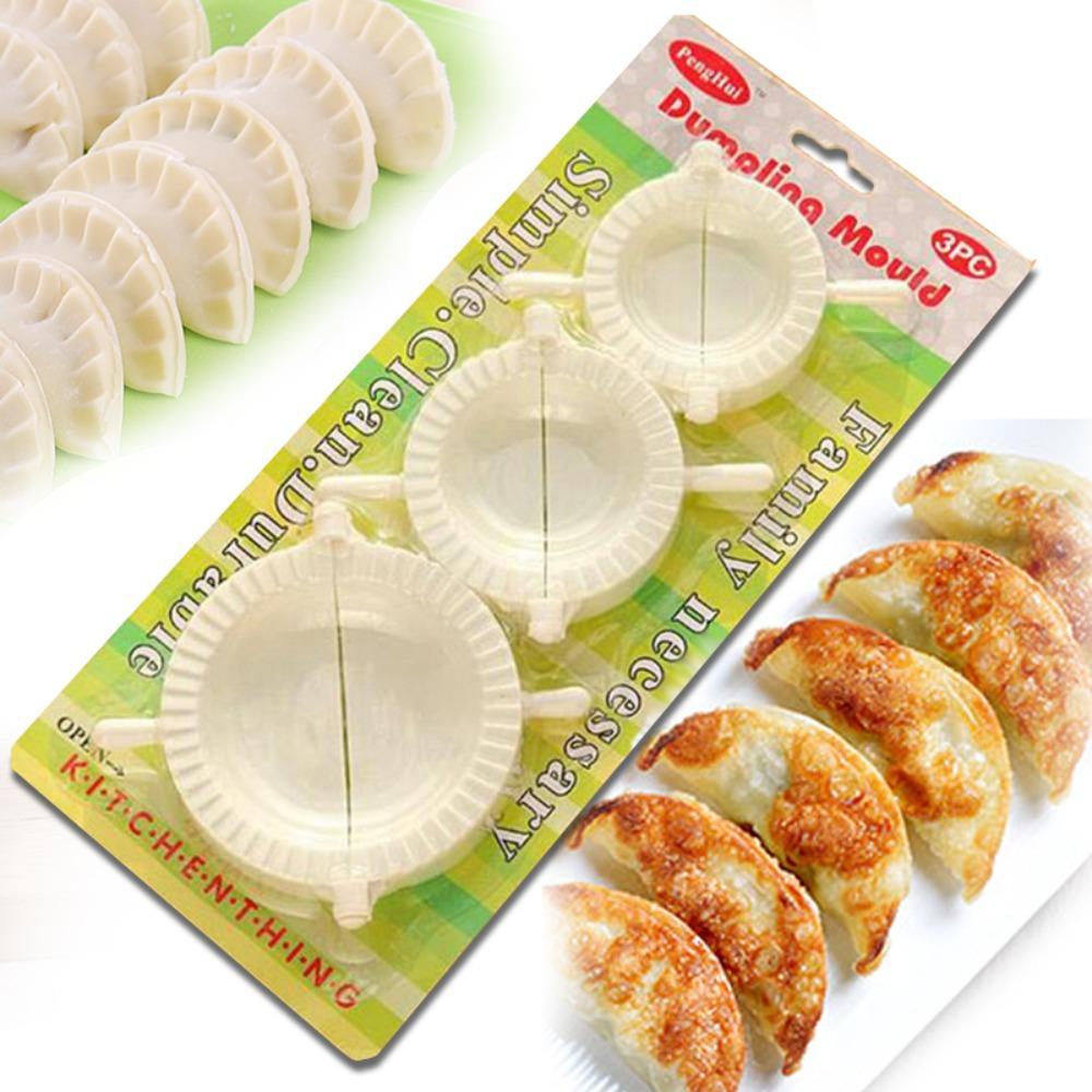 Solighter DIY Pembuat Pangsit Aksesoris Dapur Rumah Supply Press Adonan Dumpling