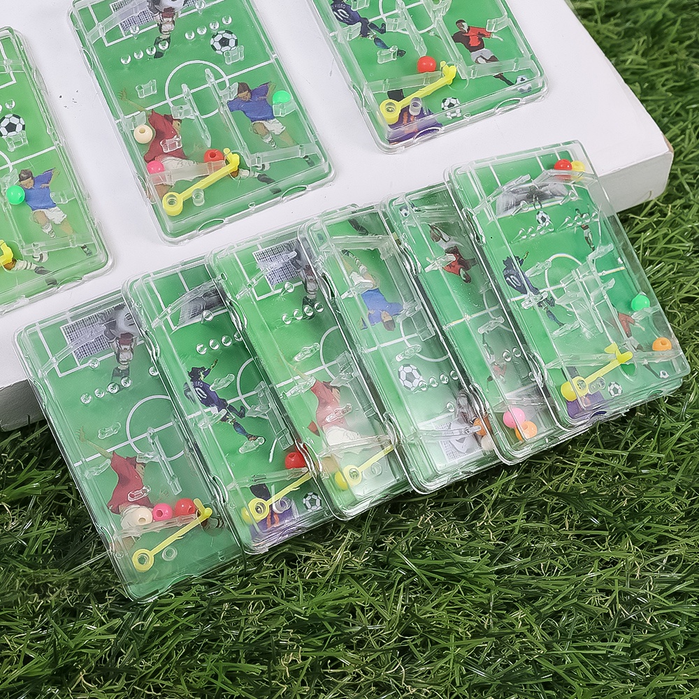 10 Pcs Menarik Football Maze Game Anak Laki-Laki Perempuan Tema Sepak Bola Jari Mainan Portable Mainan Kecil Pesta Ulang Tahun Nikmat Anak Mainan Edukasi Dini