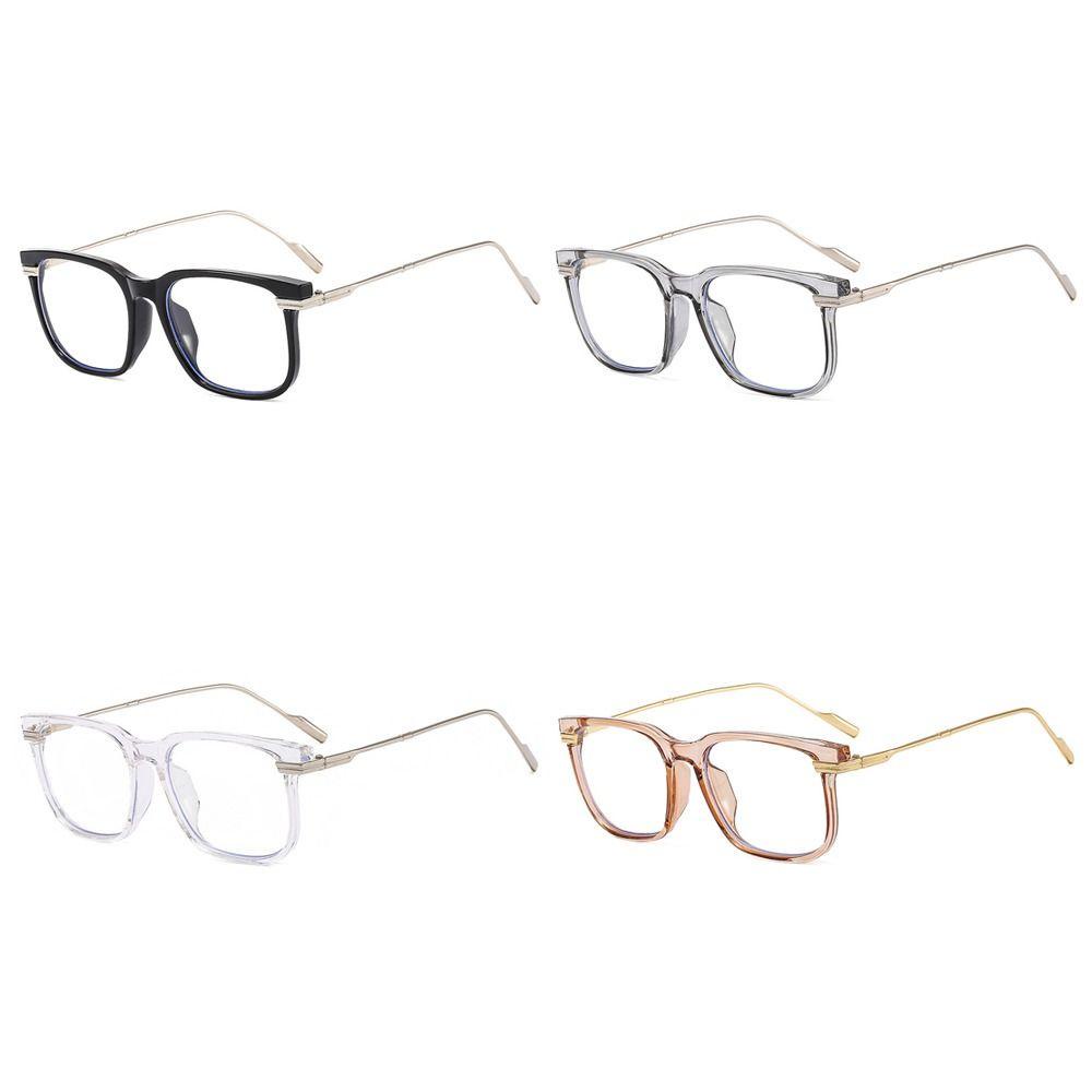 R-flower Anti-Blue Light Kacamata Pria Wanita Portable Tahan Lama Ultra Light Frame