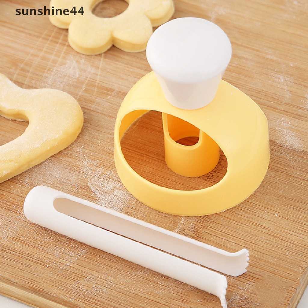 Sunshine DIY Kreatif Cetakan Donat Donuts Cooking Cutter Desserts Bread Cutg Maker ID