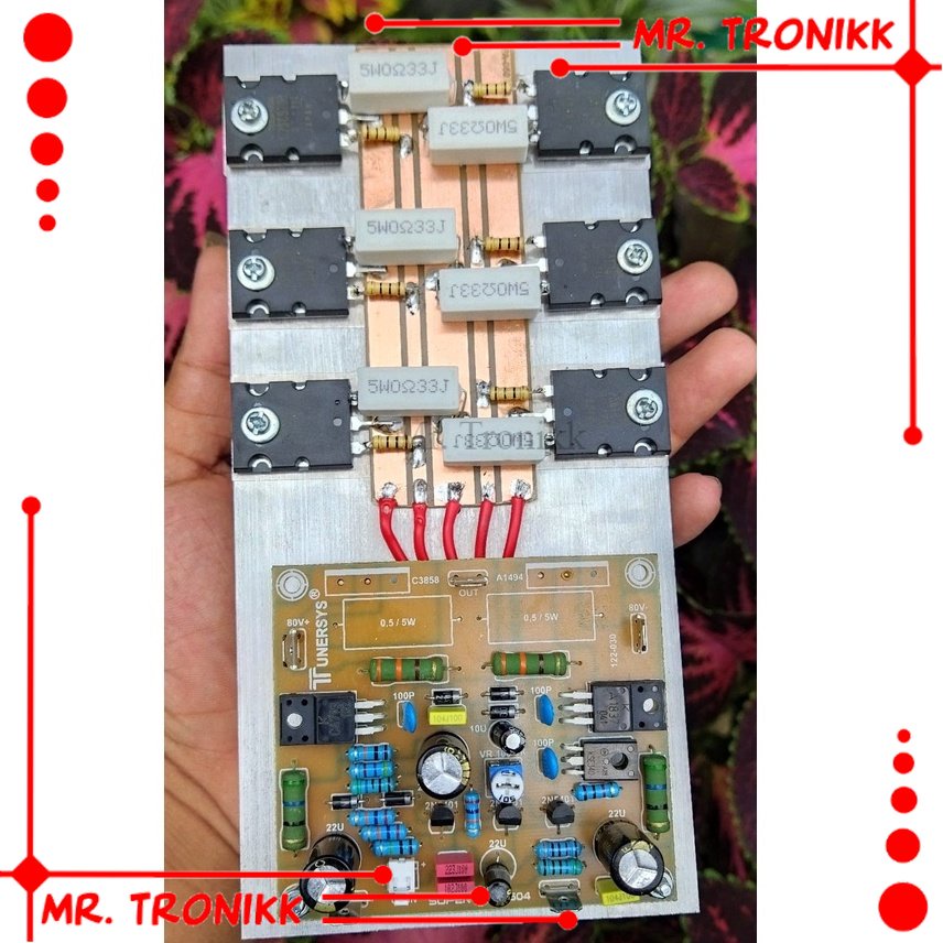 KIT POWER 3 SET TOSHIBA ORI & SOCL 504  LOW SUB / MIDHIGH BISA RIQUES Kualitas Bagus