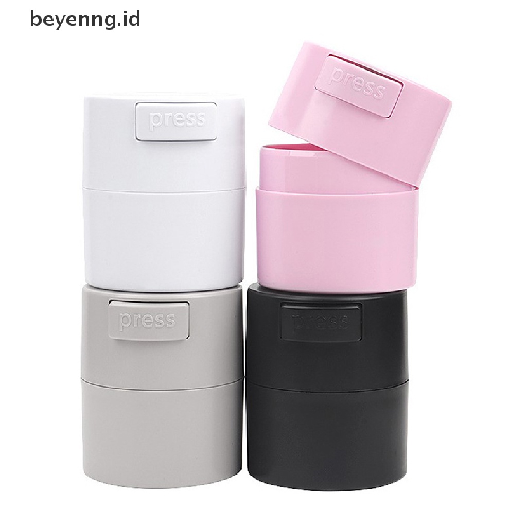 Beyen Sealed Fresh-keeping Botol Penyimpanan Lem Bulu Mata Extension Box Makeup Tools ID