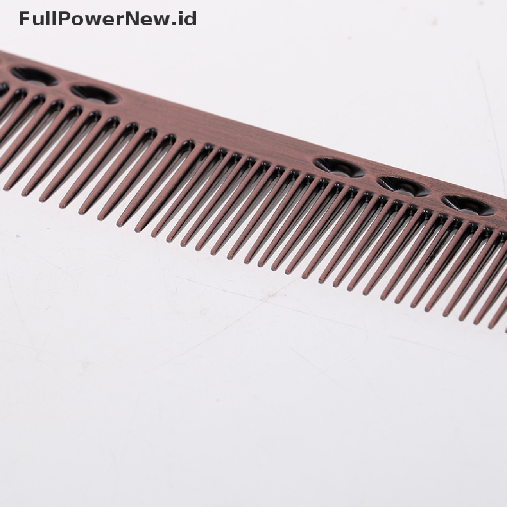 Power 1X Sisir Rambut cricket stainless steel anti Statis cutg comb professional ID