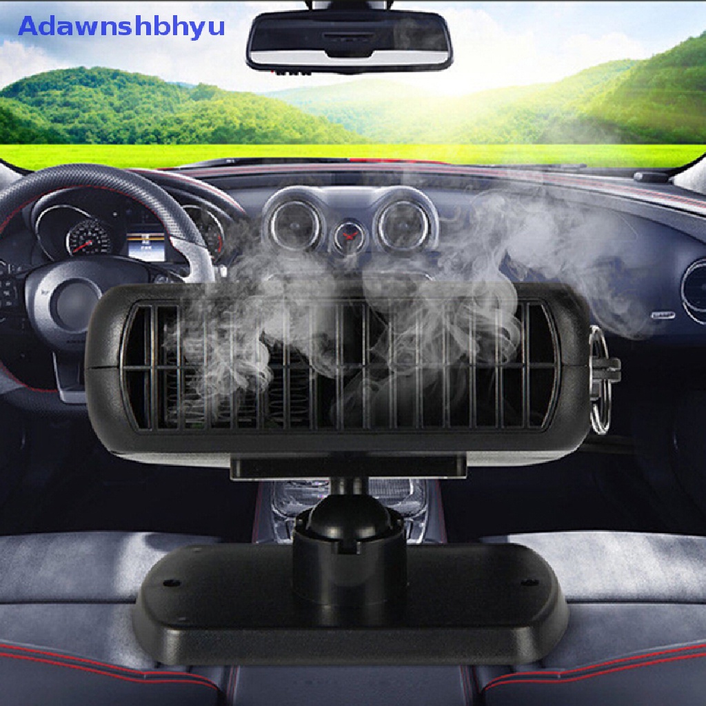 Adhyu Upgrade 2in1 12V portable Mobil heag cooling fan heater defroster demister ID