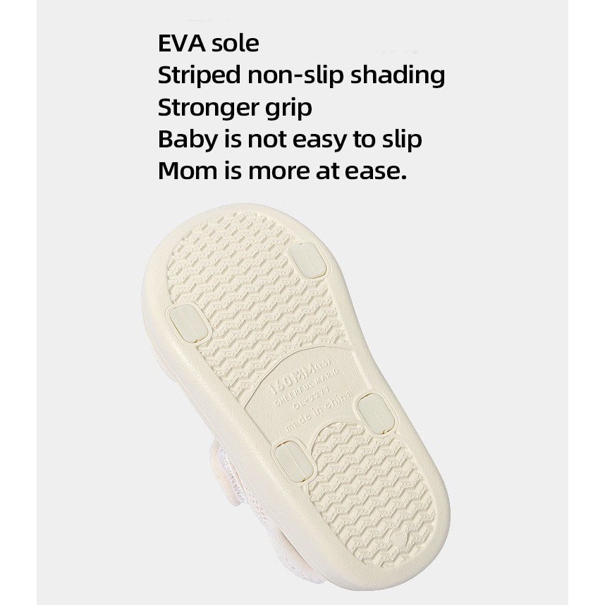 Sepatu Sandal Anak Kain Lembut Laki laki Bahan EVA Super Ringan Desain non-slip Sendal Anak