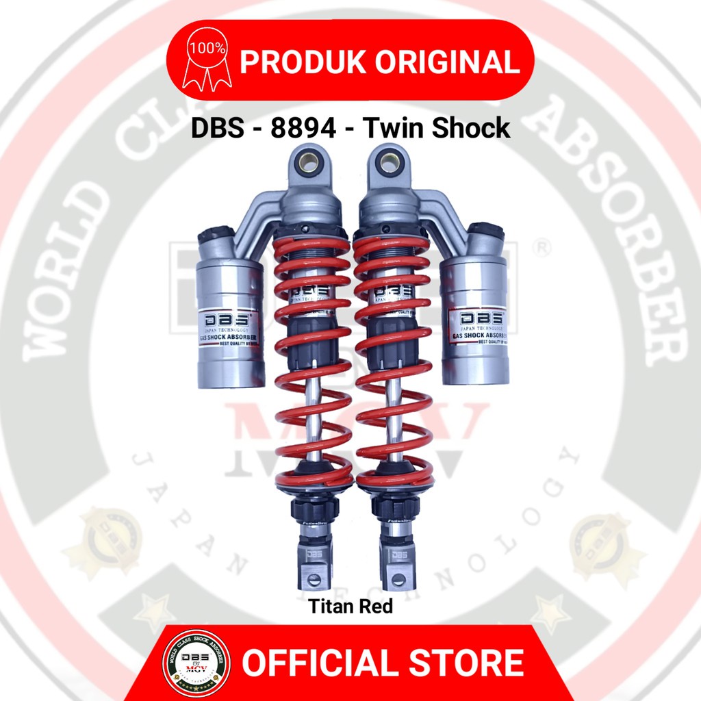 [ BISA COD ] Shock Tabung DBS 8894 GP SERIES YAMAHA AEROX 155 NEW NMAX 2020 2021