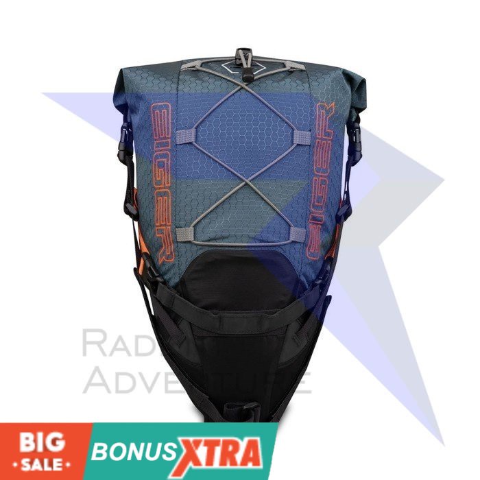 Tas Sepeda EIGER1989 HOVERLAND 1F Blue Biru 91000 5258 Original Kece KEREN AWET
