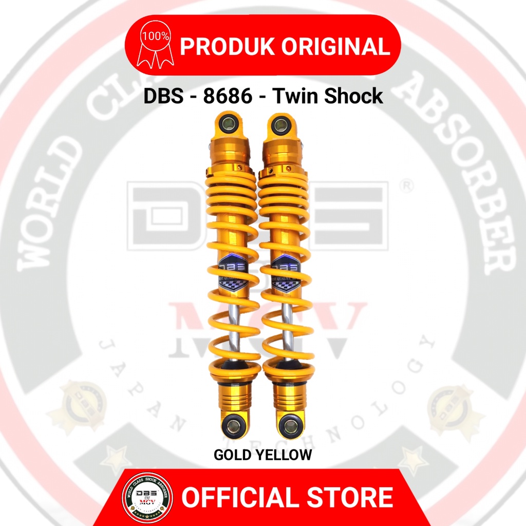 [ BISA COD ] Shock Non Tabung DBS 8686 Z SERIES Honda Supra X Karisma Revo Blade Fit New