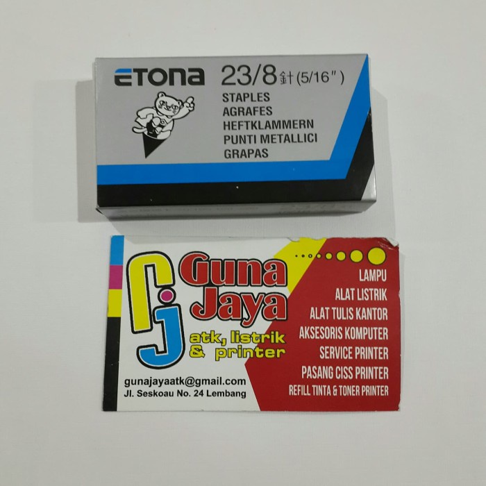 

Etona isi Staples 23/8