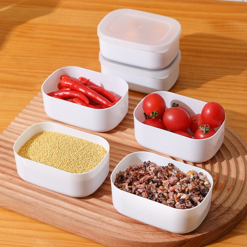 Alat Penyimpanan Serba Serbi Ramah Lingkungan Sealed Berpendingin Wadah Makanan Sayur Buah Dessert Preserve Case Dumpling Rice Sub-Packed Box