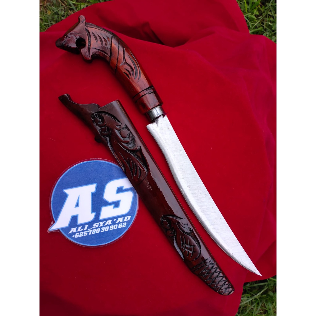 pisau dapur 1set / Badik asli bugis / badik kecil buat jaga diri / pisau badik baja asli tajam / pis