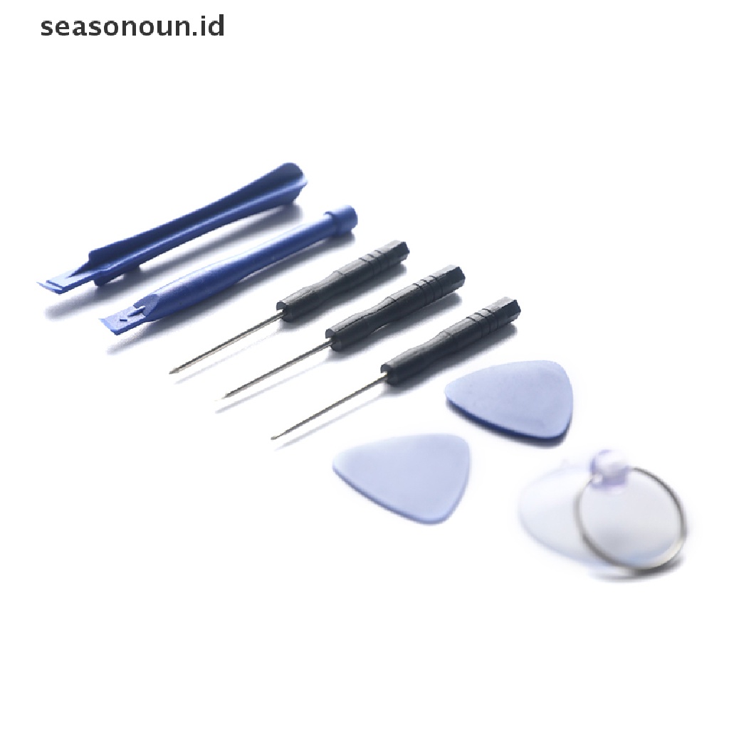 Seasonoun 8in1 Kit Reparasi Handphone Obeng Mini Set Spudger Pry Opening Tool.