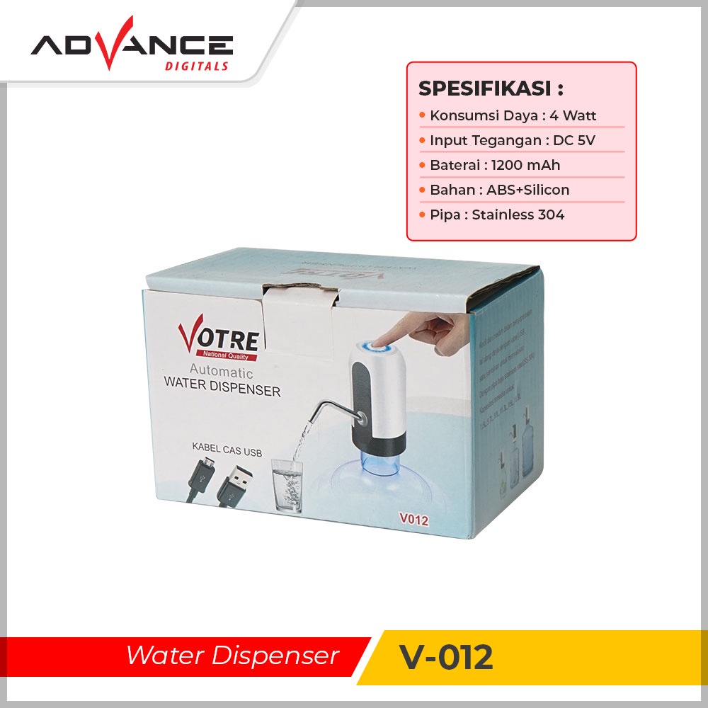 [Garansi 1 tahun] Pompa Air Barel Otomatis Home Ya'shui Portable Charge Air Distributor