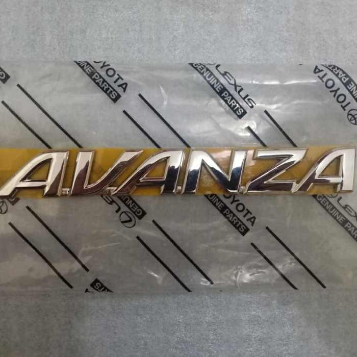 emblem tulisan AVANZA