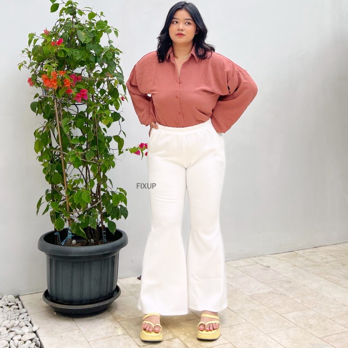 ✨LARIS✨ -S - XXXL CELANA CUTBRAY WANITA CELANA WANITA KULOT PUTIH WANITA JUMBO - Navy, M- 1.2.23