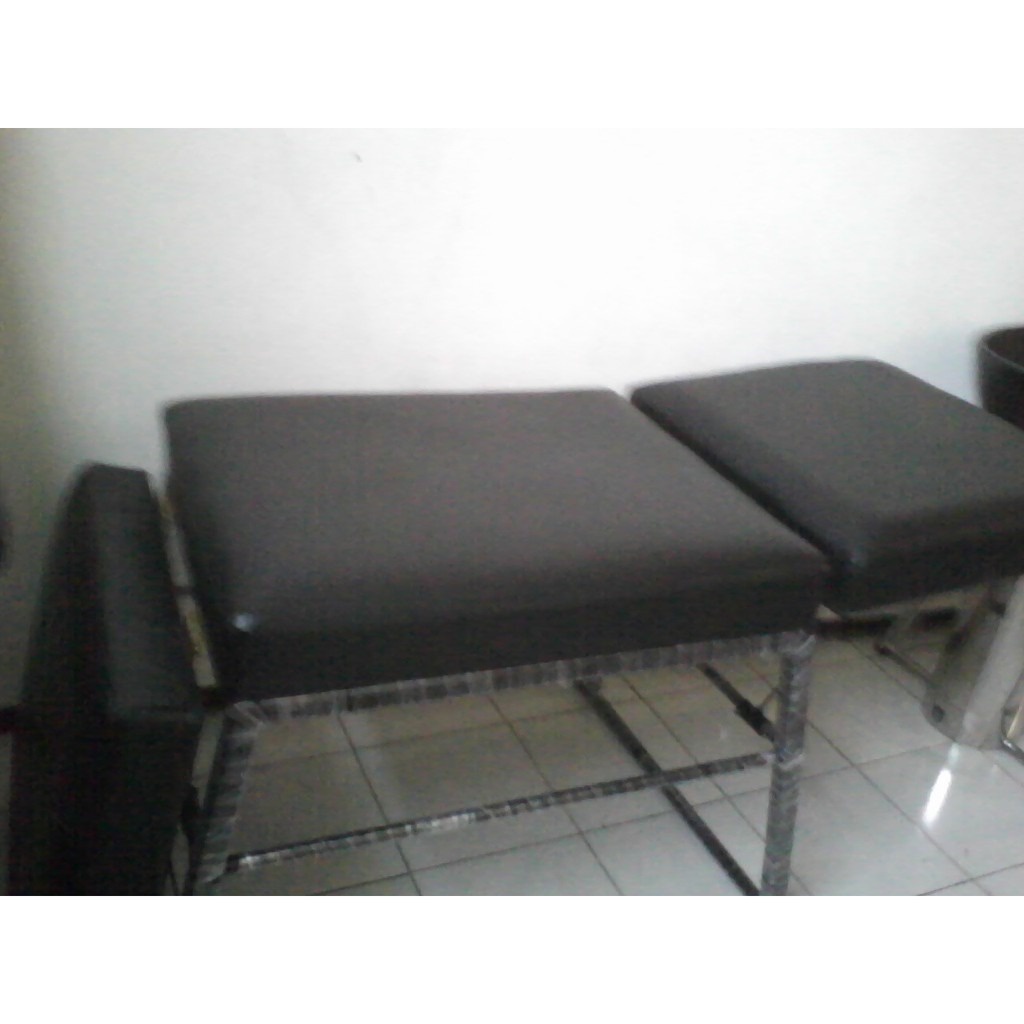AKK . BED FACIAL LIPAT 3 PORTABLE HITAM BED FACIAL PORTABLE RANJANG FACIAL