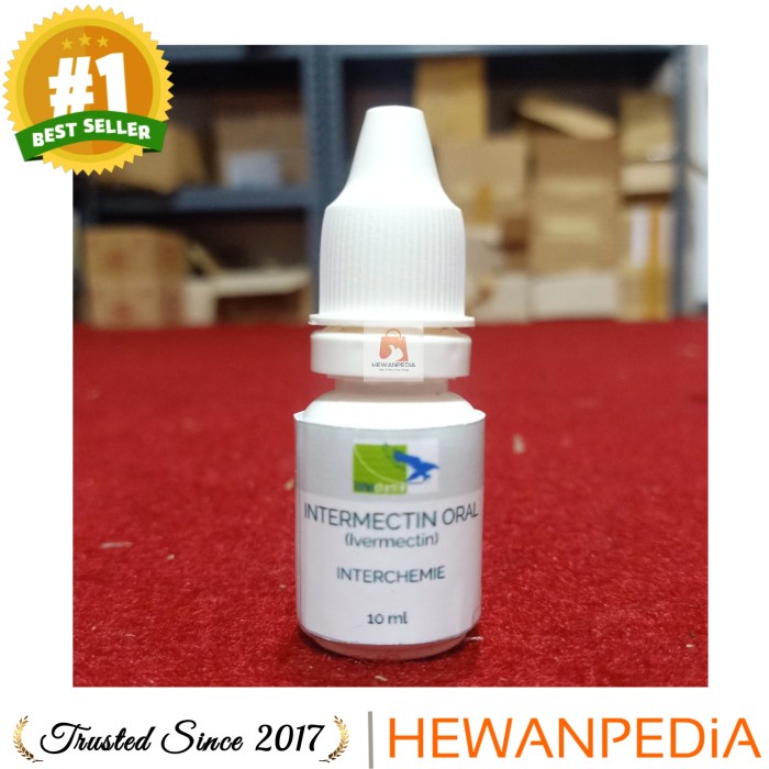 INTERMECTIN ORAL 10 ml - Ivermectin Obat Kutu Gudik Cacing Scabies