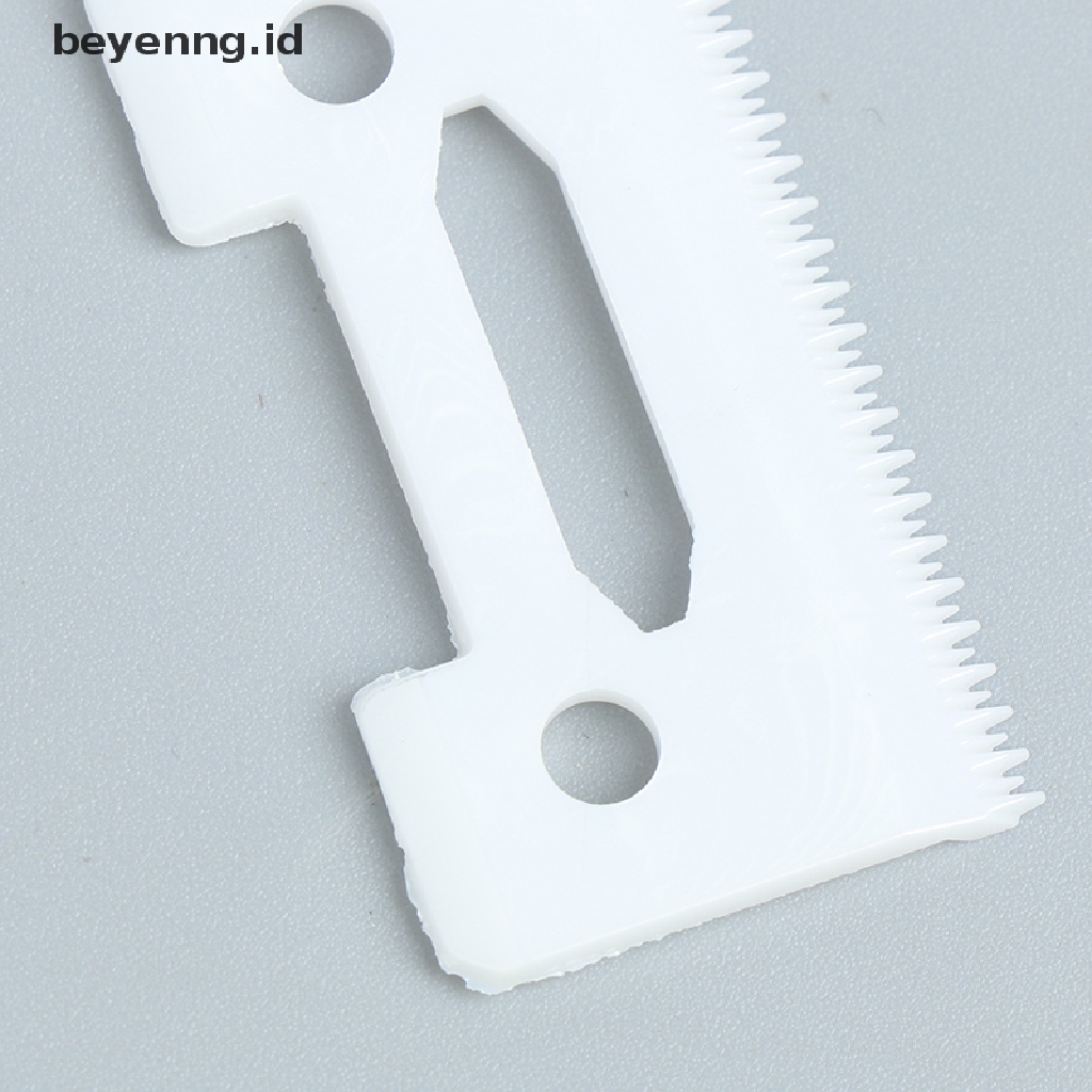 Beyen 2-Hole Stagger-Tooth Ceramic Movable Blade Cordless Clipper Replaceable Blade ID