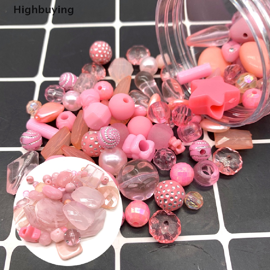 Hbid New 20g Manik-Manik Akrilik Mixing Beads Gaya Untuk Aksesoris Membuat Perhiasan Gelang Handmade DIY Glory