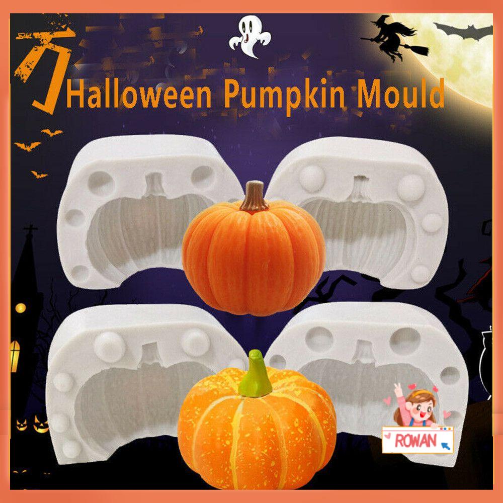 R-flower 3D Pumpkin Mold Pastry Dekorasi Sugarcraft Handmade Cetakan Kue