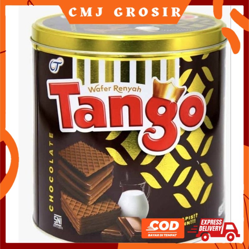 

[STOK BARU] TANGO WAFER KALENG COKELAT VANILA 270 GR | TANGO WAFER KALENG LEBARAN