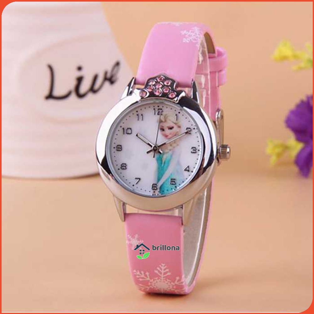 Kezzi Jam Tangan Anak Perempuan Princess Elsa Anna Frozen - FG0701A