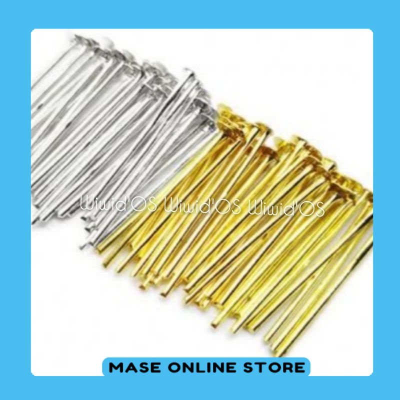 MST (10 gram) PAKU MATI /HEAD PIN AKSESORIS MASESTORE