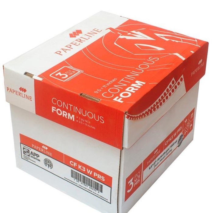 

Paperline Continuous Form 3 Ply PRS